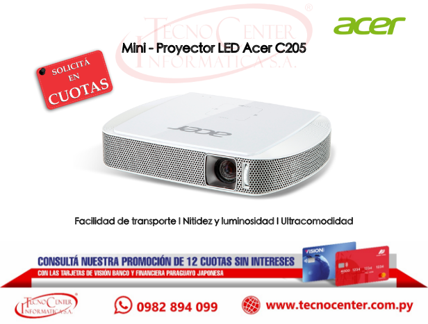 Mini Proyector Acer C205